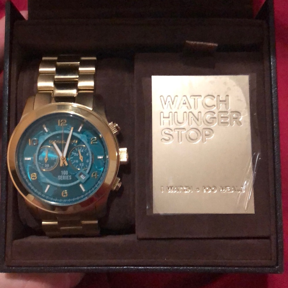 Michael kors stop world hunger watch.